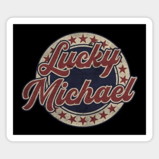 Lucky Michael (vintage) Magnet